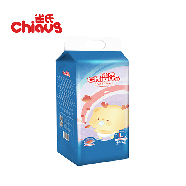 Жумшак бир жолу колдонула элек наристе кургактык жана дем алуучу дизайн менен шымдарды тартыңыз