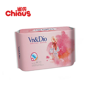 Lady Sanitary Pads Factory Txinako xurgapen leuna eta ona OEM