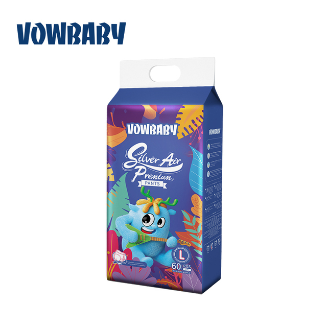 Vowbaby Silver Air Premium Windelhosen beliebter Verkauf aus der Fabrik in Chiaus