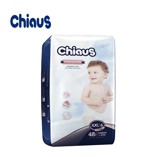 Chiaus ভারী শোষণ শিশুর nappies প্যান্ট আপ টান oem উপলব্ধ