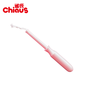 OEM d&ouml;vr&uuml;ndə qadınlar &uuml;&ccedil;&uuml;n birdəfəlik istifadə edilə bilən 100% Pambıq Tampon Tamponları 