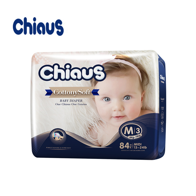 Chiaus כותנה רך בגודל בינוני חיתולי תינוק בסיטונאות מסין